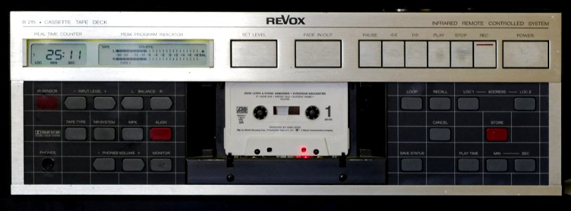 Revox B215 cassette deck (crop)