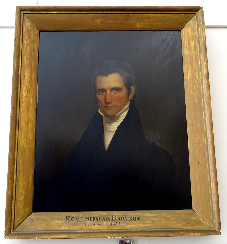 Rev. Abraham Bronson, 1776-1853, oil on canvas - Bennington Museum - Bennington, VT - DSC08561