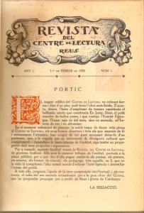 Revista del Centro de Lectura1