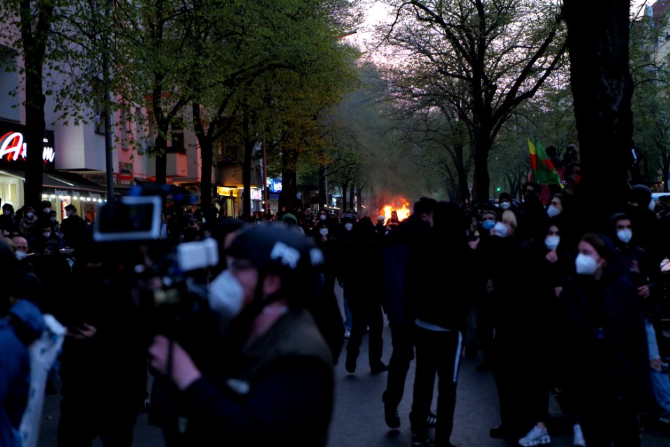 Revolutionary 1st may demonstration Berlin 2021 135