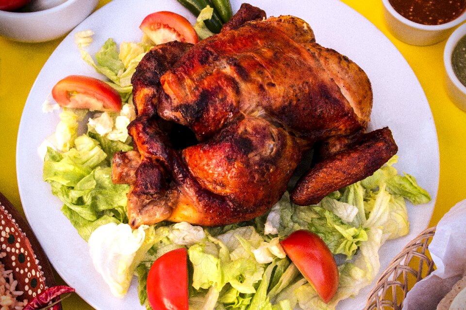 Salad dish restaurant
