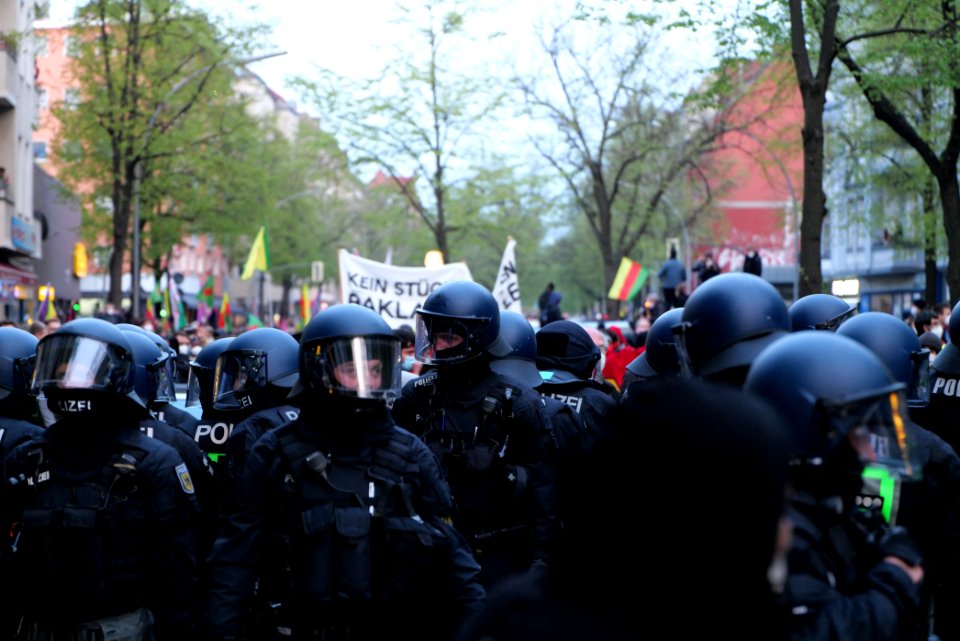 Revolutionary 1st may demonstration Berlin 2021 110
