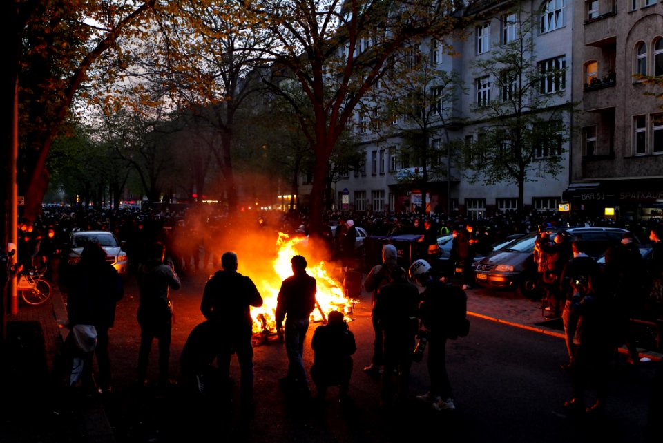 Revolutionary 1st may demonstration Berlin 2021 159