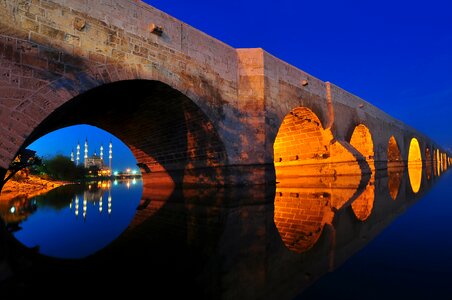 Adana old stone bridge photo
