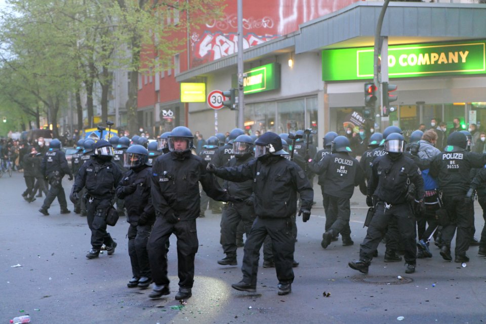 Revolutionary 1st may demonstration Berlin 2021 127