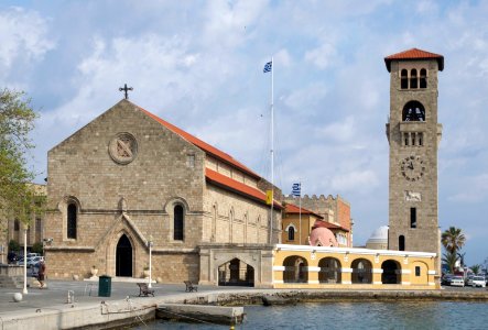 Rhodes Cathedral face