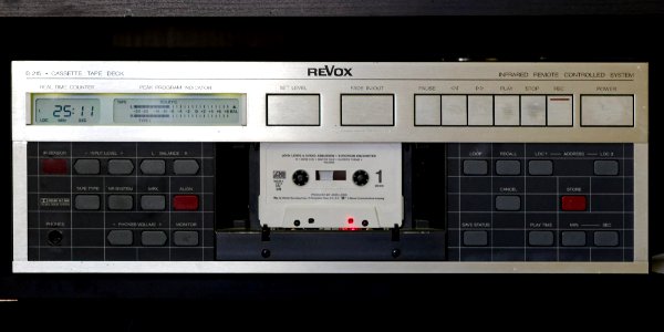 Revox B215 cassette deck