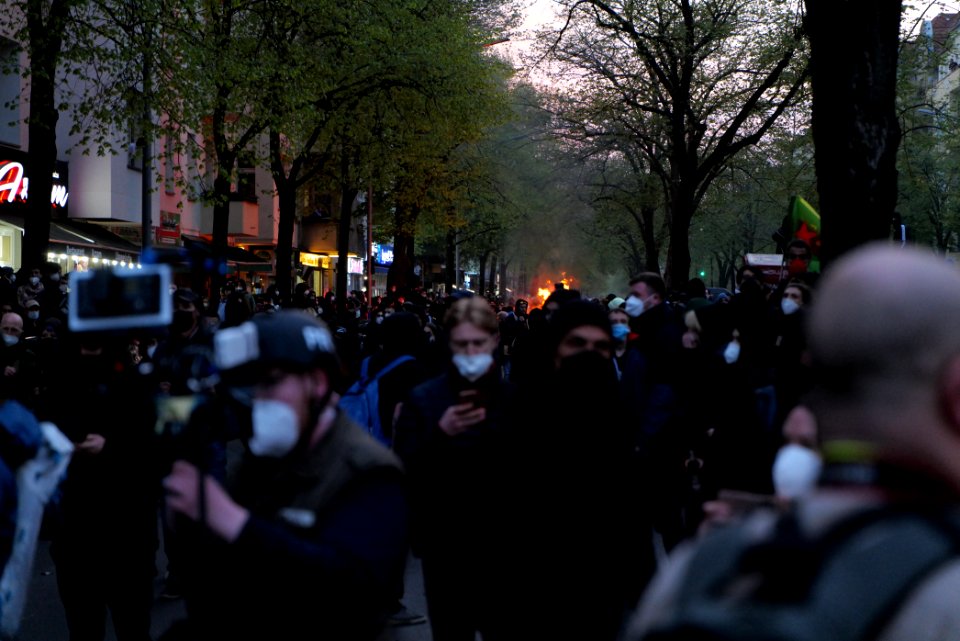 Revolutionary 1st may demonstration Berlin 2021 136