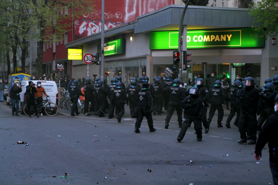 Revolutionary 1st may demonstration Berlin 2021 128