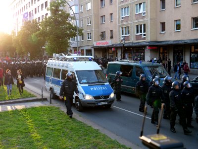 Revolutionary 1st may demonstration Berlin 2019 06