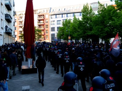 Revolutionary 1st may demonstration Berlin 2019 19