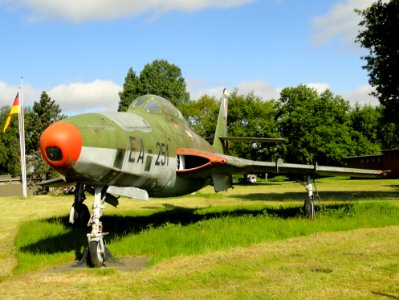 RF-84 F Thunderflash EA-251 at Jagel, pic1