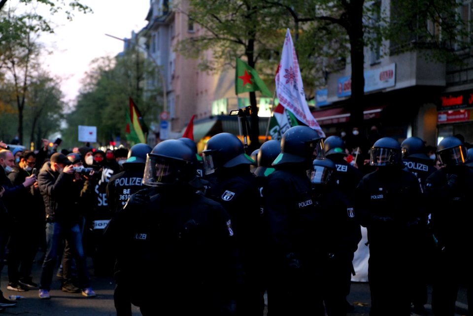 Revolutionary 1st may demonstration Berlin 2021 162