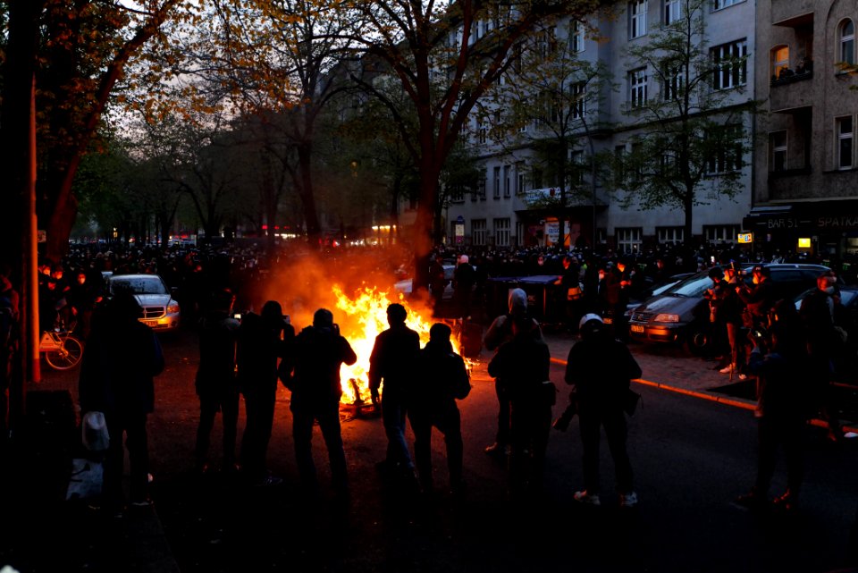 Revolutionary 1st may demonstration Berlin 2021 158