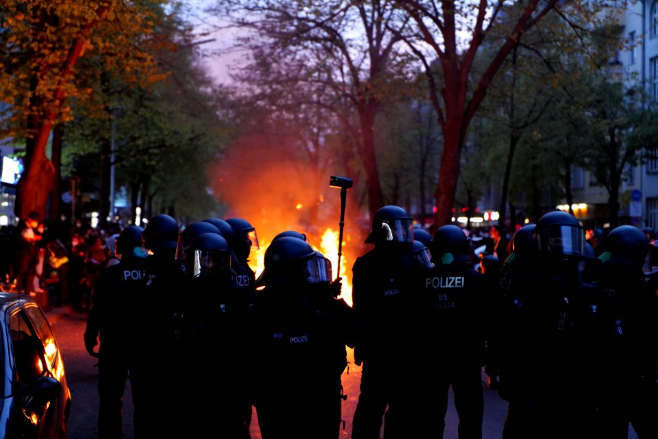 Revolutionary 1st may demonstration Berlin 2021 154