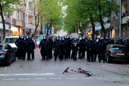 Revolutionary 1st may demonstration Berlin 2021 120