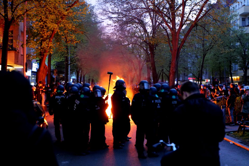 Revolutionary 1st may demonstration Berlin 2021 152
