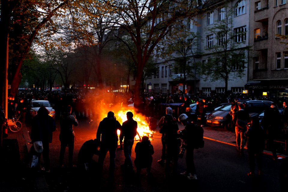 Revolutionary 1st may demonstration Berlin 2021 160