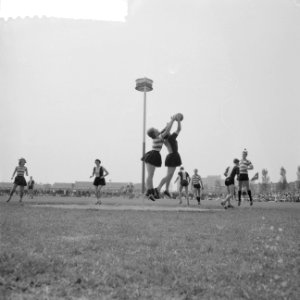 Rhoda tegen Blauw-Wit korfbal, Bestanddeelnr 912-5604