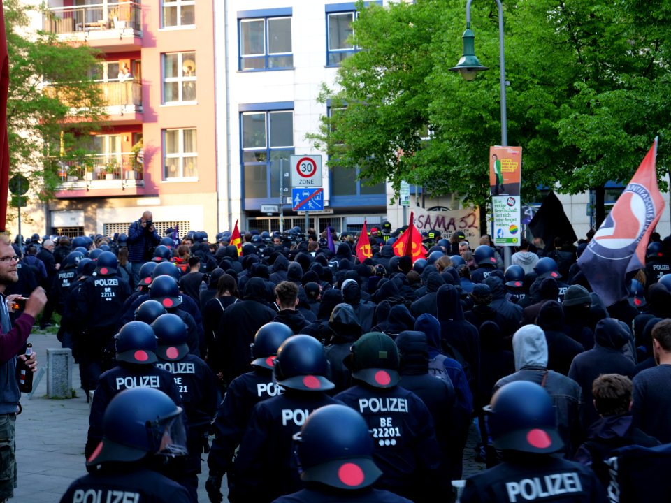 Revolutionary 1st may demonstration Berlin 2019 21