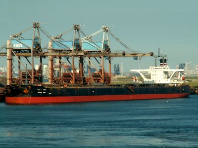 Rhine Ore - IMO 8802923 - Callsign JMMN p3, Port of Rotterdam, Holland 08-Jul-2006