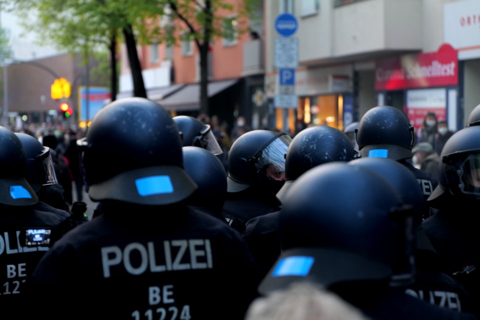Revolutionary 1st may demonstration Berlin 2021 97