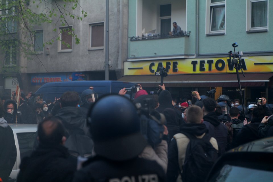 Revolutionary 1st may demonstration Berlin 2021 96