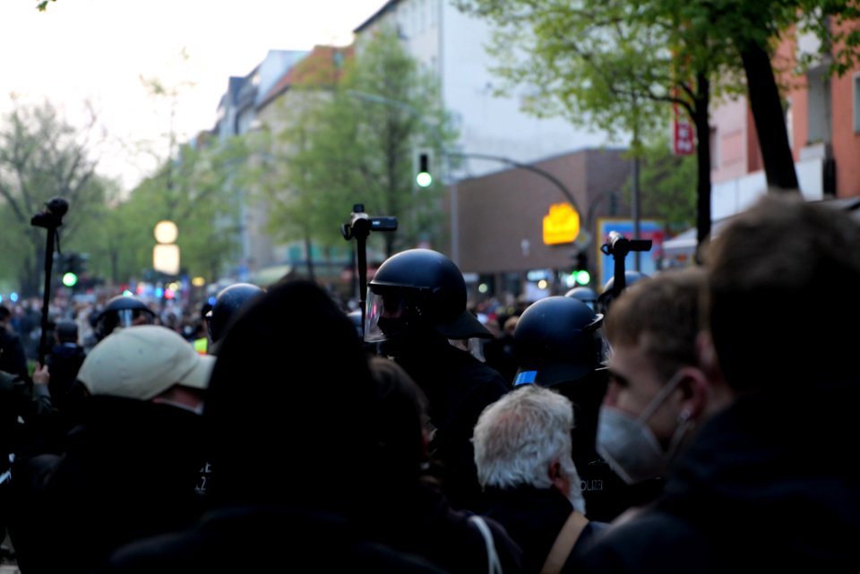 Revolutionary 1st may demonstration Berlin 2021 98