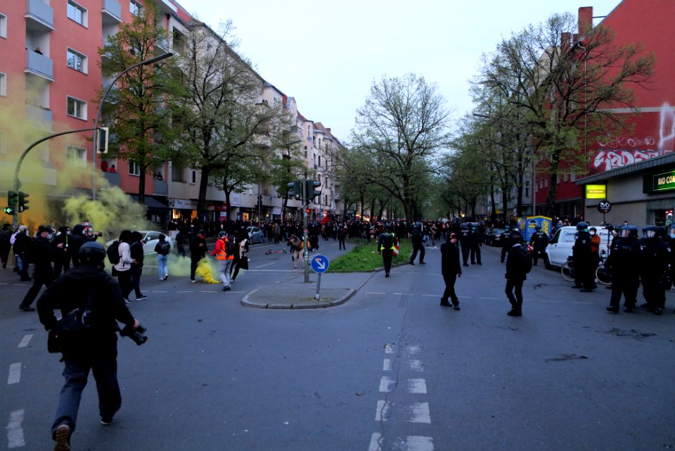 Revolutionary 1st may demonstration Berlin 2021 119