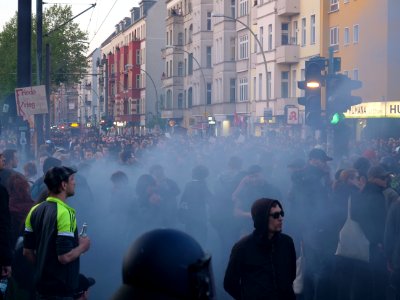 Revolutionary 1st may demonstration Berlin 2019 39