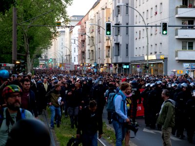 Revolutionary 1st may demonstration Berlin 2019 33