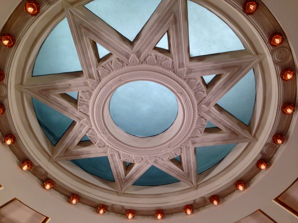 Reverse side of L'Etoile du Nord in Senate Hearing Room