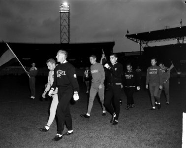 Revanches Wereldkampioenschappen wielrennen in Olympisch Stadion Huldiging van, Bestanddeelnr 915-4493