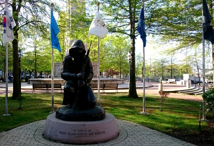 Rhode Island Korean War Veterans memorial, Providence