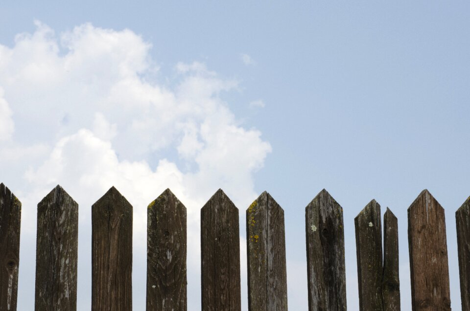 Fence sky Free photos