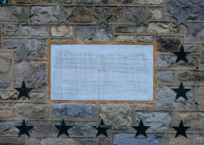 Reunion Hall memorial - Princeton University - Princeton, NJ - DSC00757