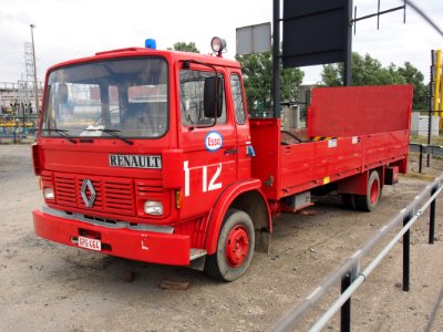 Renault fire engine of Esso at Antwerp pic1