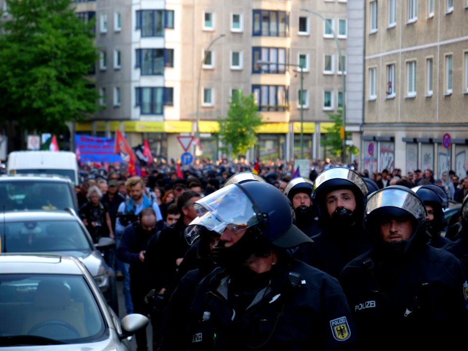 Revolutionary 1st may demonstration Berlin 2019 14