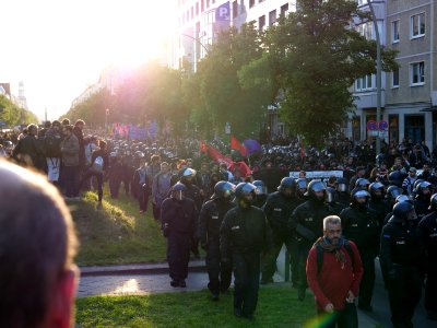 Revolutionary 1st may demonstration Berlin 2019 11