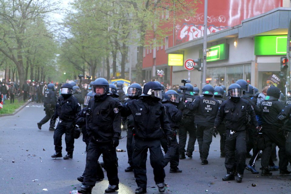 Revolutionary 1st may demonstration Berlin 2021 126