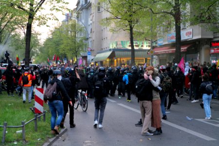 Revolutionary 1st may demonstration Berlin 2021 122