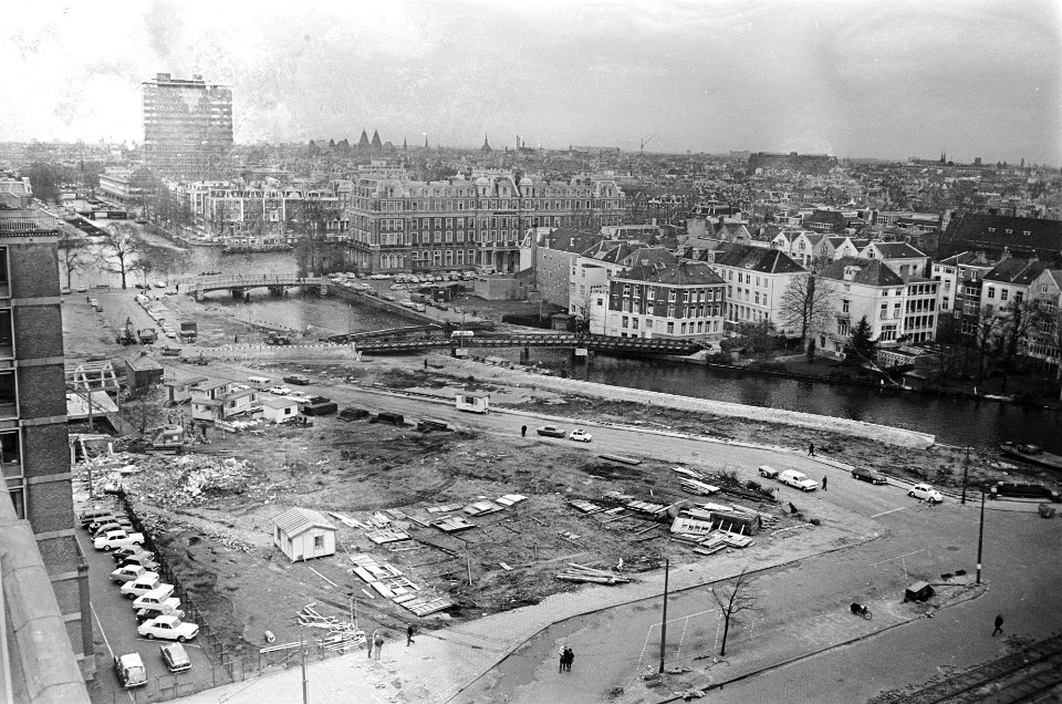 Rhijnspoorplein 20 maanden afgesloten, overzicht werkzaamheden, Bestanddeelnr 920-0970