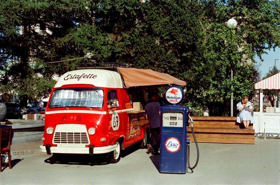 Renault Estafette Krasnoyarsk kiosk