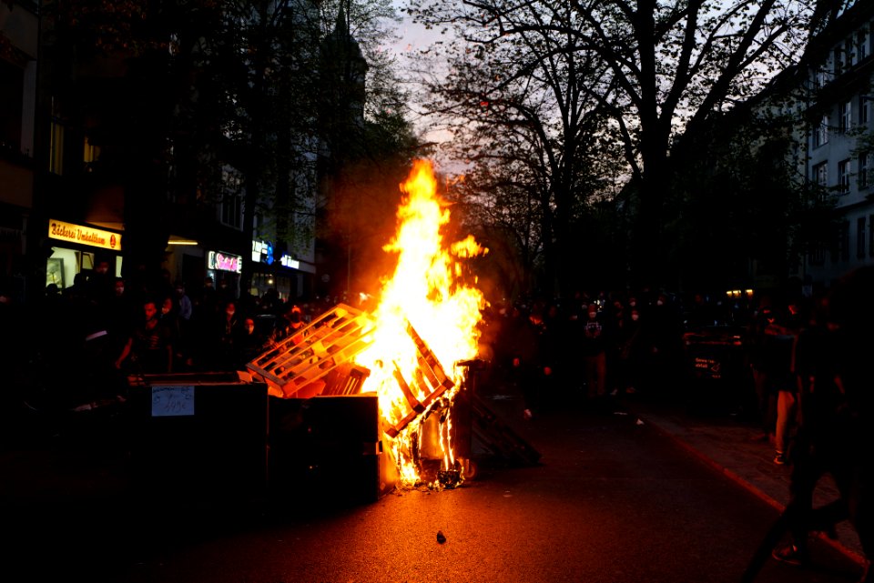 Revolutionary 1st may demonstration Berlin 2021 141