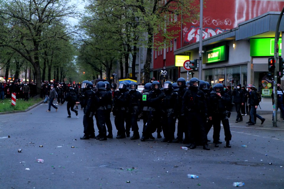 Revolutionary 1st may demonstration Berlin 2021 133