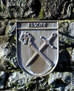 Rennerod, Brunnenanlage Wappen Elsoff