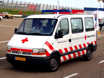 Renault Master red corss ambulance, Afdeling Zandvoort