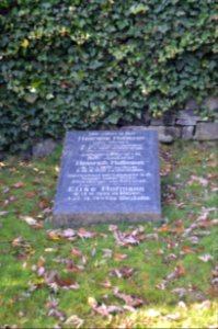 Rennerod, Friedhof, Grab Heinrich Hofmann