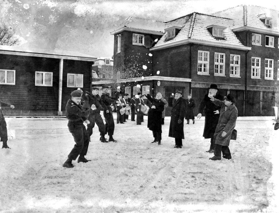 Reunie van het Oude Vierde in de Doelenkazerne te Leiden, Bestanddeelnr 910-0846