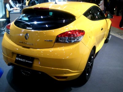 Renault Megane RS rear - Tokyo Auto Salon 2011
